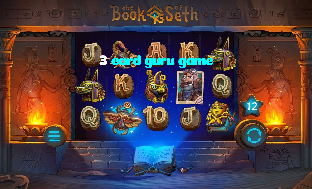 3 card guru game casino presented on mobile device in Pakistan with slots and live games